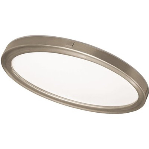 Eti 32" Oval Bn Low Profile Night Light