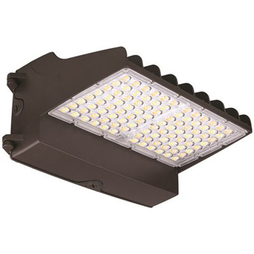 Eti 200 Watt Integrated LED Bronze Wall Pack Light 120-277 V