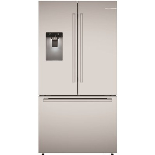 Bosch 500 Series 36" 26 Cu.ft. French 3 Door Refrigerator/water And Ice