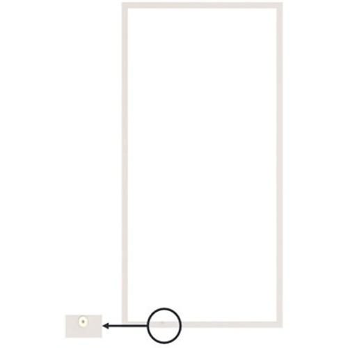 Halco LED 2 X 4 Flat Panel, 3.5mm Receptacle, Lumen & Color Selectable, Dimmable