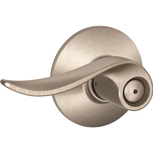 Schlage Sacramento Privacy Lever, Satin NICKEL
