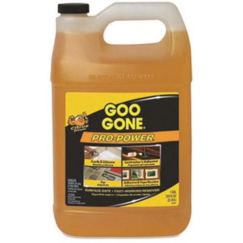 Goo Gone Pro-Power Cleaner, Citrus Scent, 1 Gal Bottle, Carton Of 4 Goo Gone Pro-Power Cleaner, Citrus Scent, 1 Gal Bottle, Carton Of 4