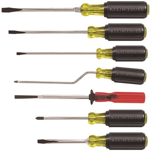 Klein Tools Steel Multi-Purpose Non-Magnetic 7-Piece Screwdriver Set