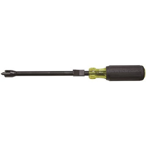 Klein Tools Black/Yellow #2 Phillips Head Screw Holding Screwdriver 11.25" Klein Tools Black/Yellow #2 Phillips Head Screw Holding Screwdriver 11.25"