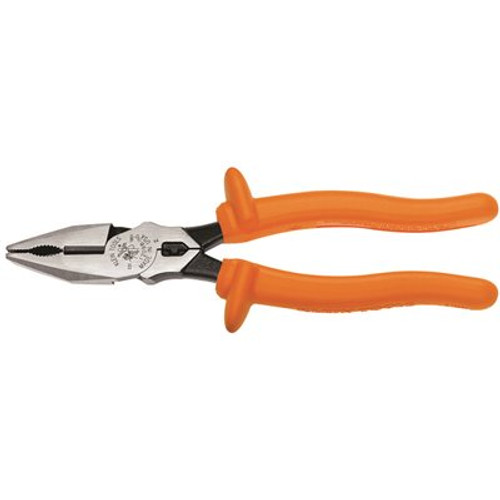 Klein Tools Insulated Universal Combination Side Cutting Crimping Plier 8" Klein Tools Insulated Universal Combination Side Cutting Crimping Plier 8"