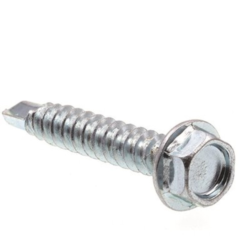 Generic Sheet Metal Screws, Self, Indented Washer Head , Zinc, Package Of 50 Generic Sheet Metal Screws, Self, Indented Washer Head , Zinc, Package Of 50