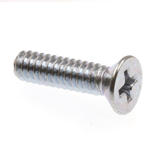 Generic Machine Screws, Flat Hd, Phillips Dr, #10zinc, Package Of 75 Generic Machine Screws, Flat Hd, Phillips Dr, #10zinc, Package Of 75