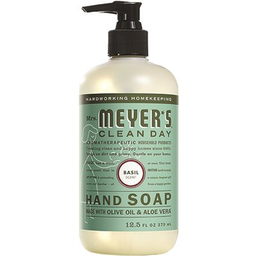 Mrs. Meyer'S Clean Day Liquid Hand Soap, Basil, 12.5 Oz Mrs. Meyer'S Clean Day Liquid Hand Soap, Basil, 12.5 Oz