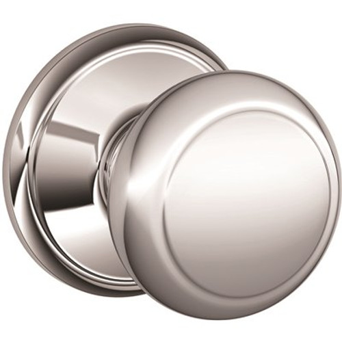 Schlage Residential F Ser Passage No Hand Polished Chrome Finish Elan Lever