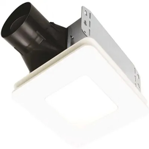 Broan-Nutone Roomside Series Bathroom Exhaust Fan W/led Light, 60 CFM Estar Broan-Nutone Roomside Series Bathroom Exhaust Fan W/led Light, 60 CFM Estar