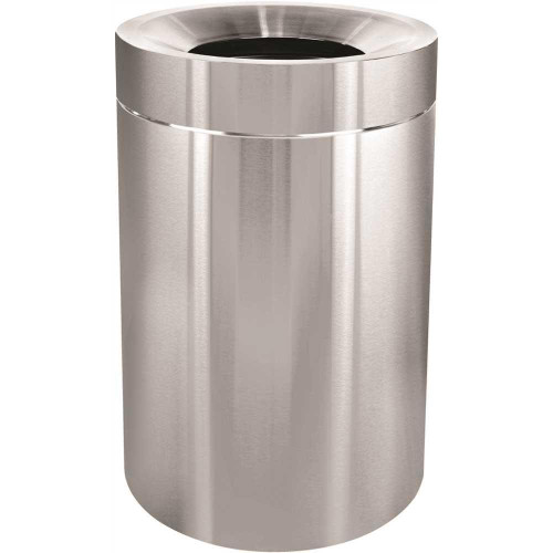 Alpine Industries Stainless Steel Indoor Trash Can, 50-Gallon