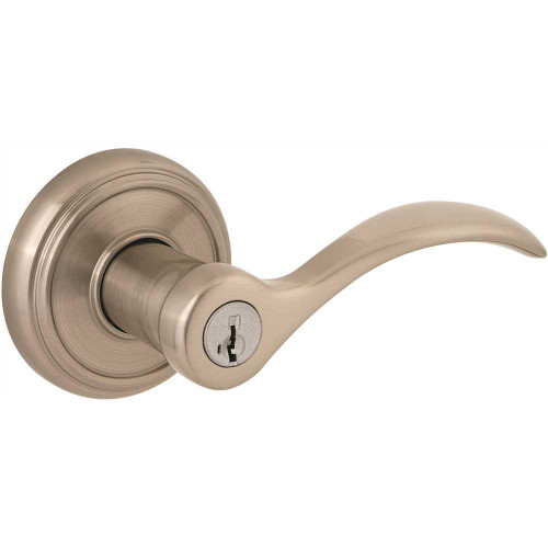 Baldwin Tobin Smartkey Entry Lever, Satin NICKEL Baldwin Tobin Smartkey Entry Lever, Satin NICKEL