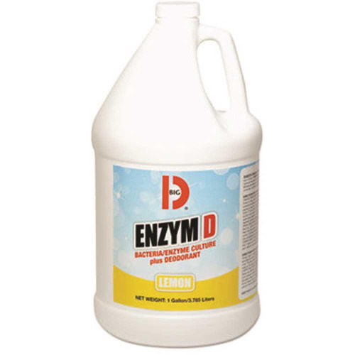 Big D Industries Enzym D Digester Liquid Deodorant, Lemon, 1 Gal, Carton Of 4 Big D Industries Enzym D Digester Liquid Deodorant, Lemon, 1 Gal, Carton Of 4