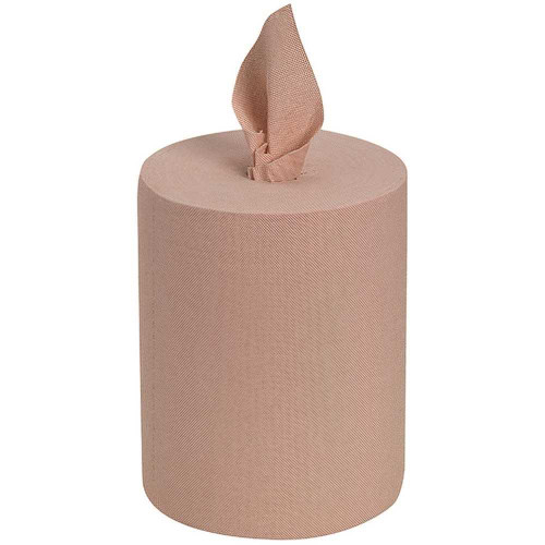 Brawny All-Purpose Medium-Duty Wiper Refill, ORange, Carton Of 400