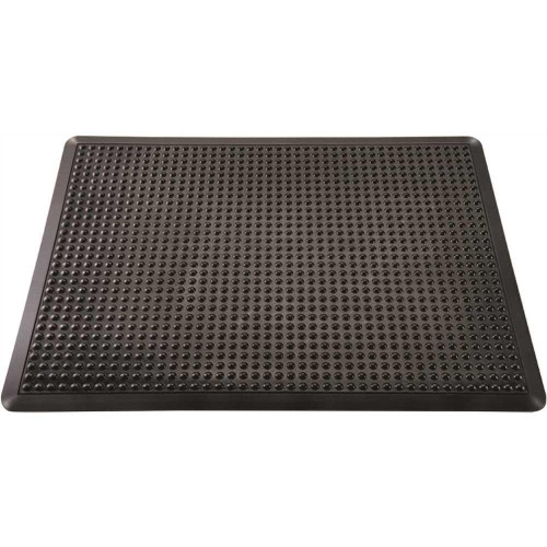 Floortex Doortex Black Anti-Fatigue Bubblemat 35"x47" Floortex Doortex Black Anti-Fatigue Bubblemat 35"x47"