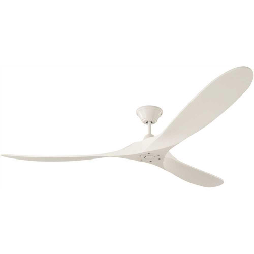 Generation Lighting Maverick Max 70" Outdoor White Ceiling Fan Dc Motor 6-Speed Generation Lighting Maverick Max 70" Outdoor White Ceiling Fan Dc Motor 6-Speed