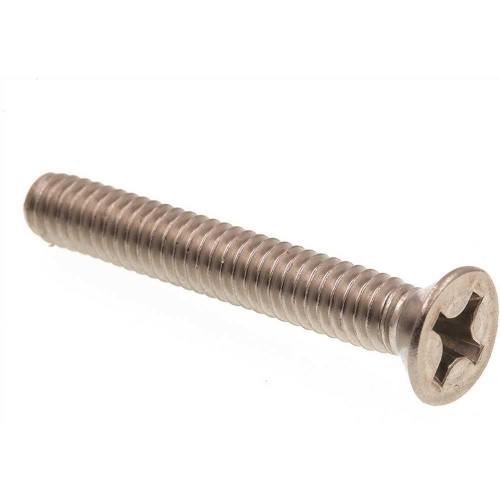 Generic #12-24 X 1-1/2" Machine Screw, Flat Head, Phillips, Stainless, Package Of 25 Generic #12-24 X 1-1/2" Machine Screw, Flat Head, Phillips, Stainless, Package Of 25