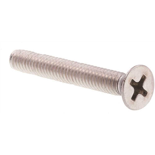 Generic #8-32 X 1-1/4" Machine Screws, Flat Hd Phillips, Stainless Steel, Package Of 25 Generic #8-32 X 1-1/4" Machine Screws, Flat Hd Phillips, Stainless Steel, Package Of 25