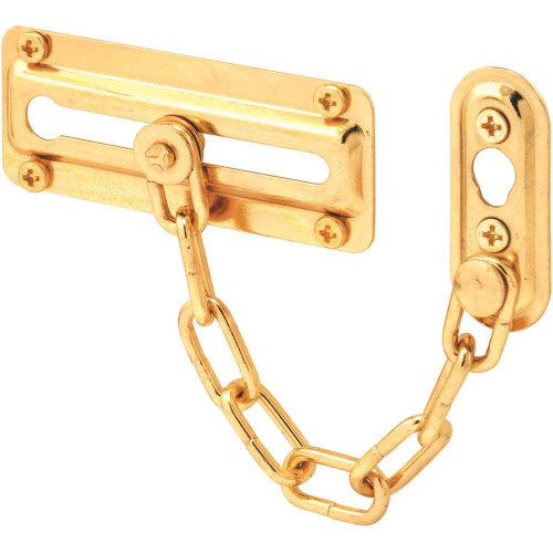 Generic Defender Sec Chain Dr Guard, Stl W/ Brass Generic Defender Sec Chain Dr Guard, Stl W/ Brass