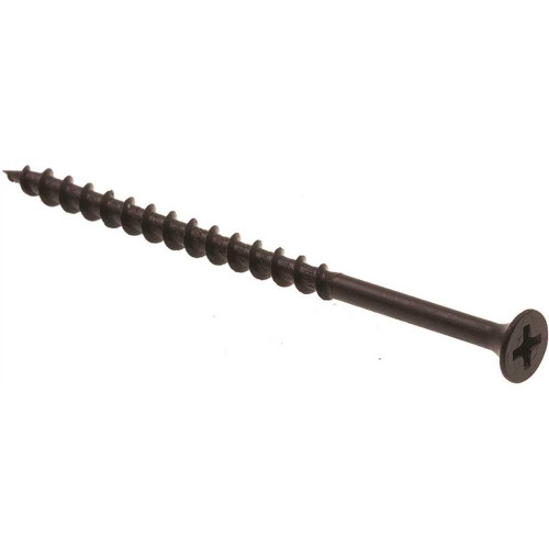 Generic Drywall Scws, Bugle Hd, Phps Dr, #83 In., Blk , Package Of 25