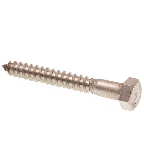 Generic He Lag Screws,ss, Package Of 25