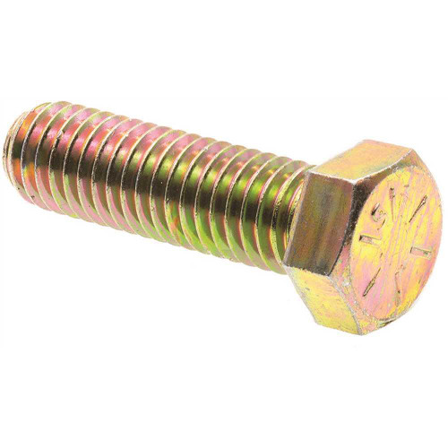 Generic Hehd Cap Screws, Grade 8, -14, Grade 8 Yellowzinc, Package Of 10