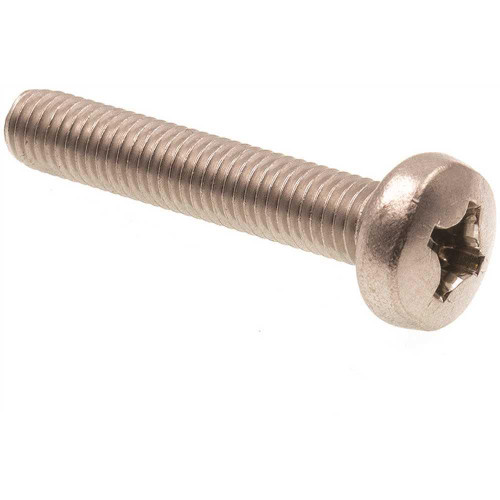 Generic M8-1.25 X 45mm Machine Screw, Pan Head, Phillips, Stainless Steel, Package Of 10 Generic M8-1.25 X 45mm Machine Screw, Pan Head, Phillips, Stainless Steel, Package Of 10