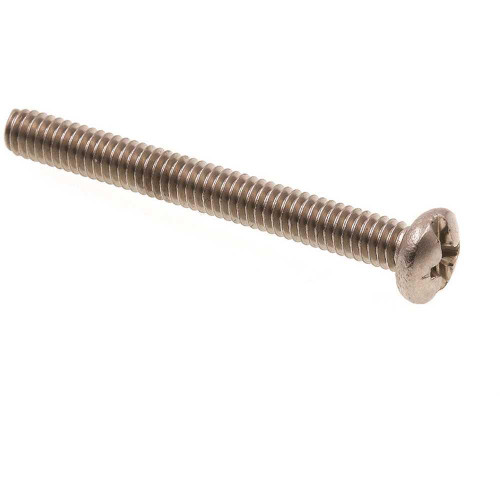 Generic Machine Screws, Pan Hd, Phil/ Slot Com, #8, Ss, Package Of 25 Generic Machine Screws, Pan Hd, Phil/ Slot Com, #8, Ss, Package Of 25