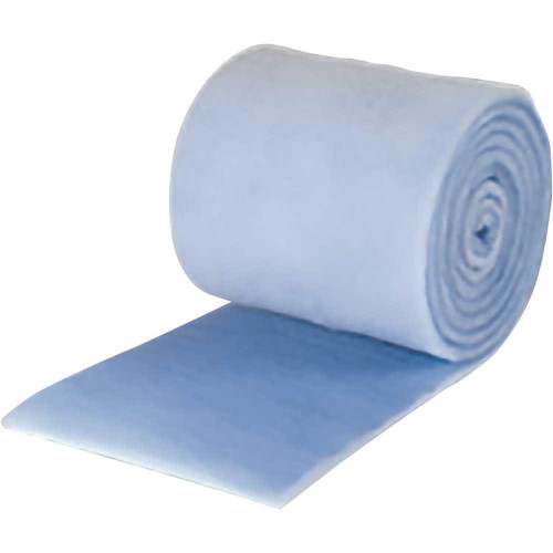 Generic Media Roll Polyester 3.3 Ounce Dry Tackifier Blue Media 3/8 X 24 X 180 Box Of 1