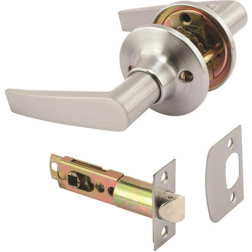 Generic Passage Lever, 2-3/8in And 2-3/4in Bset, Satin Chrm, ADA 1-Set