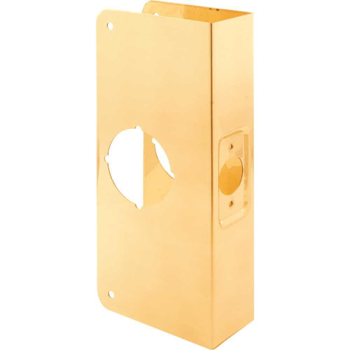 Generic Solid Brass 2-1/8" X 2-3/8" X 1-3/8" Lock & Door Reinforcer