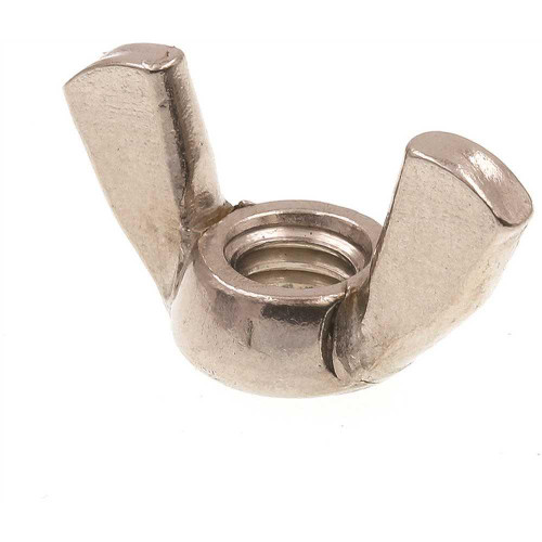 Generic Wing Nuts, Cold-Forged, 18-8 Ss, Package Of 5 Generic Wing Nuts, Cold-Forged, 18-8 Ss, Package Of 5