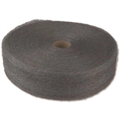 Gmt Industrial-Quality Steel Wool Reel, #1 Medium, Carton Of 6