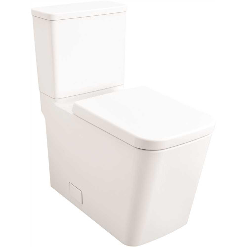 Grohe Eurocube 2-Piece 1.28 GPF Right Hand Lever Right Height Elongated Toilet Grohe Eurocube 2-Piece 1.28 GPF Right Hand Lever Right Height Elongated Toilet