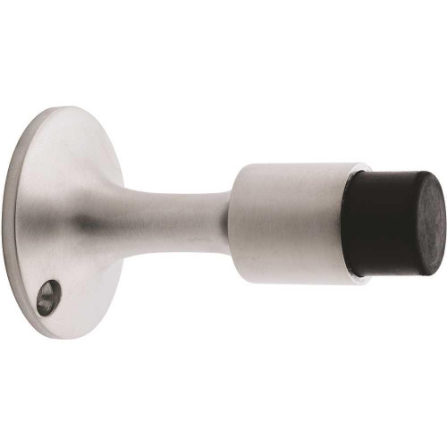 Ives Satin Chrome Brass Masonry Mounting Wall Stop