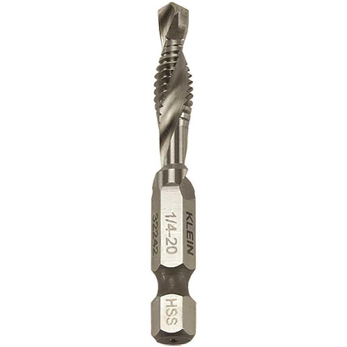 Klein Tools 1/4-20 Drill Tap Klein Tools 1/4-20 Drill Tap