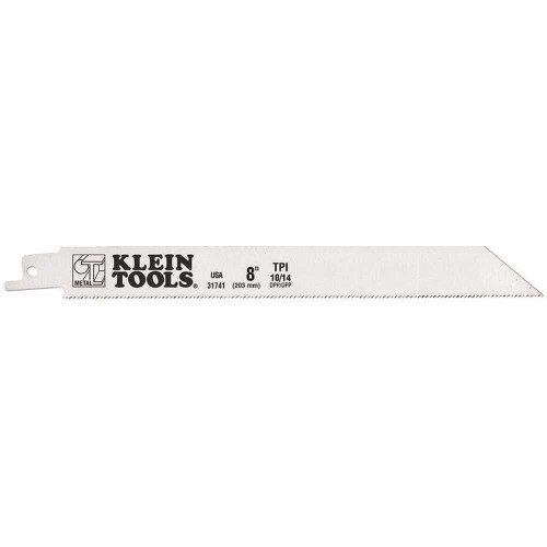 Klein Tools 10/14 TPI Reciprocating Saw Blade 8"
