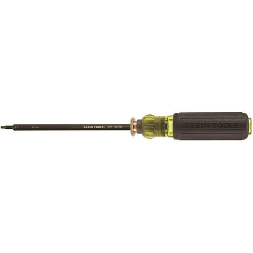 Klein Tools Black Adjustable Screwdriver With Square Klein Tools Black Adjustable Screwdriver With Square