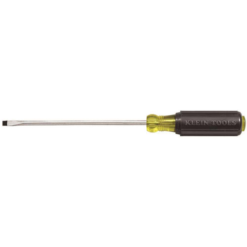 Klein Tools Black Cabinet Tip Mini Screwdriver 6.75" W/round Shank 4'' Klein Tools Black Cabinet Tip Mini Screwdriver 6.75" W/round Shank 4''