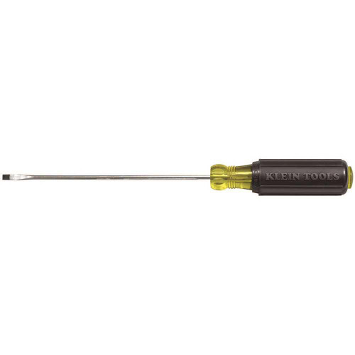 Klein Tools Cabinet Tip Mini Screwdriver 6.75" W/round Shank 4'' Klein Tools Cabinet Tip Mini Screwdriver 6.75" W/round Shank 4''