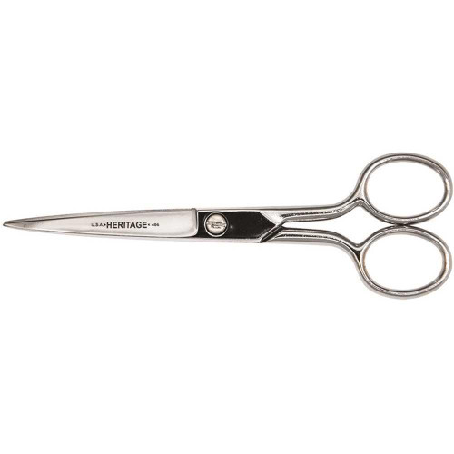 Klein Tools Carbon Steel Sharp Point Scissor 6" Klein Tools Carbon Steel Sharp Point Scissor 6"