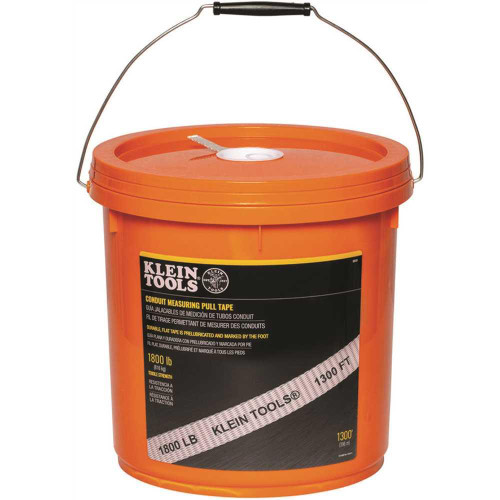 Klein Tools Conduit Measuring Pull Tape, 1800 Lb X 1300'