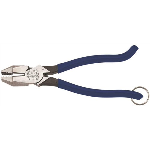Klein Tools Rebar Work Plier With Tether Ring 9.38"