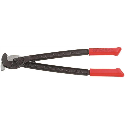 Klein Tools Red Utility Cable Cutter 16.75" With Forged Steel Handle Klein Tools Red Utility Cable Cutter 16.75" With Forged Steel Handle