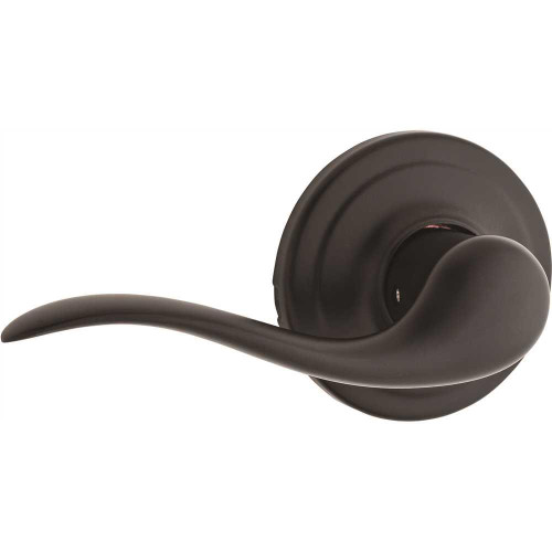 Kwikset Tustin Dummy Lever, Left Hand Iron, Black