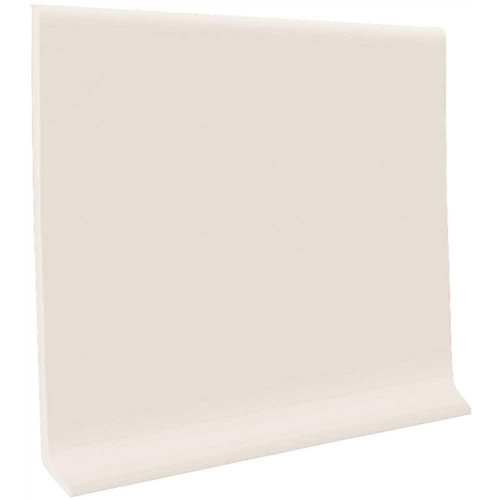 Roppe 4 In X .080 In X 48 In White Vinyl Wall Cove Base Roppe 4 In X .080 In X 48 In White Vinyl Wall Cove Base