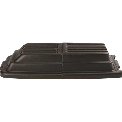Rubbermaid Mdpe Hinged Dome Lid For Tilt Trucks 52"