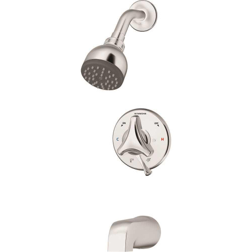 Symmons 2.5 GPM Chrome Single Function Tub And Shower Trim Kit