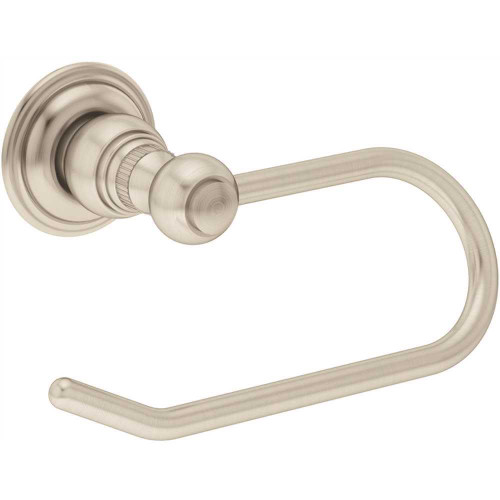 Symmons Carrington Wall Mounted Toilet Paper Holder, Satin NICKEL Finish
