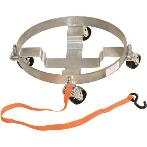 Vestil 1200 Lb Capacity Gray Steel Multi-Purpose 3-Tier Drum Dolly Vestil 1200 Lb Capacity Gray Steel Multi-Purpose 3-Tier Drum Dolly